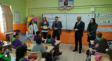 Edremit'te 24 bin 506 öğrenci karne heyecanı yaşadı