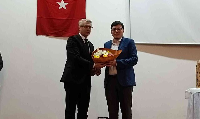 Edremitli yazar şair, Tahir Harimi Balcıoğlu konferansı yapıldı