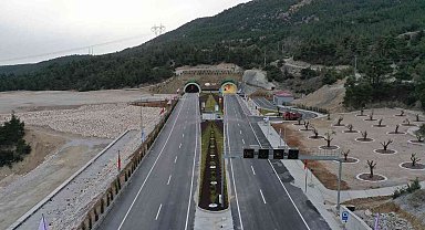 Ege ve Akdeniz'i birbirine bağlayan Honaz Tüneli açılıyor