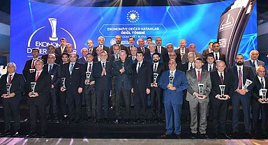 Ekonomiye değer katanlar ödüllerini aldı