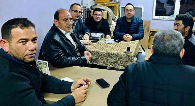 Emet Aydıncık köyünde çiftçi toplantısı