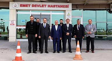 Emet'te ikinci basamak ilçe sağlık hizmetleri yerinde değerlendirildi