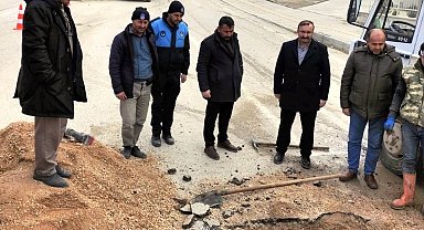 Emet'te su sıkıntısına neden olan su kaçağı tespit edildi