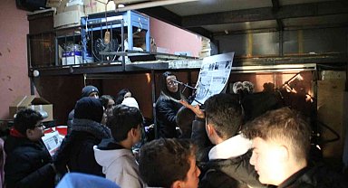 Erasmus ekibi Kütahya'nın Gediz ilçesinde