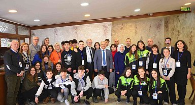 Erasmus öğrencileri Gediz'de