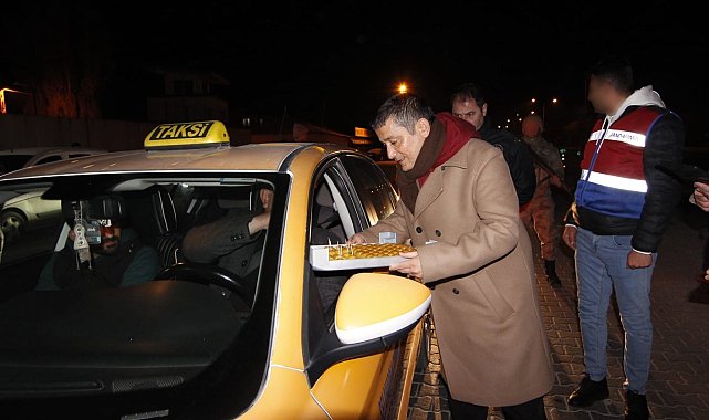 Erciş Kaymakamı Mehmetbeyoğlu, güvenlik güçlerinin yeni yılını kutladı