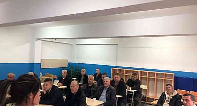 Ergeneli muhtarlar yeniden okullu oldu