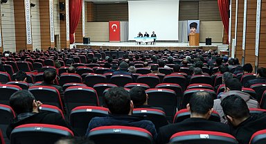 Erzincan Müftülüğünün Ocak Ayı Mutat Personel Toplantısı yapıldı