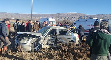 Erzincan'da trafik kazası: 1 ölü