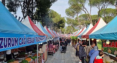 Erzurum kültürü Aydın tekstil Park'ta