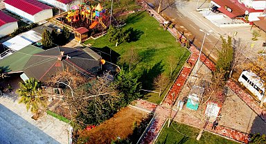 Esenköy'de çevre düzenleme çalışmasında sona gelindi