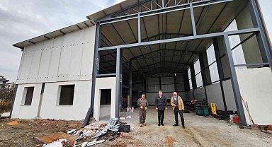 Eski mezbaha binası yeni görevine başladı
