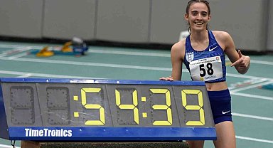 Eskişehirli genç sporcudan 400 metrede iki günde 2 rekor