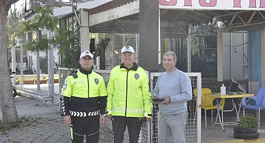 Fethiye'de trafik ekipleri drone destekli denetim yaptı