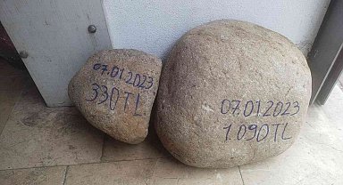 Fındık çuvallarının içine koyduğu 28 kilogram taşı fındıkları ile birlikte sattı