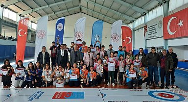 Floor Curling il birinciliği müsabakaları Köyceğiz'de yapıldı