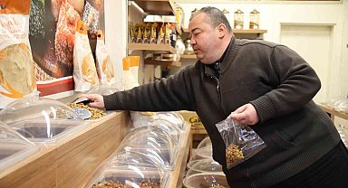 Gaziantep'te yöresel kuruyemişe talep arttı