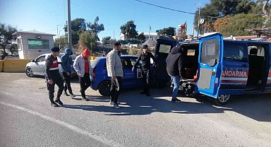 GBT kontrolünde dili sürçen sürücünün uyuşturucu kullandığı tespit edildi