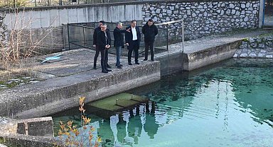 Genel Müdür Aslay, içme suyu tesislerini inceledi