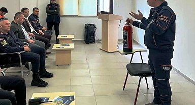 Germencik'te muhtarlara afet destek eğitimi