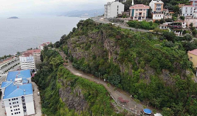 Giresun'da Özgürlük Yolu güzelleşiyor