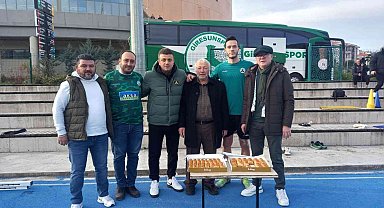 Giresunspor'a taraftar morali