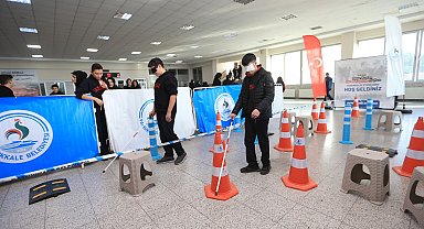 Görme engelliler haftasında farkındalık etkinliği