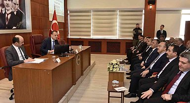 Gümüşhane'de 2023 yılının ilk İl Koordinasyon Kurulu toplantısı yapıldı