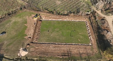 Gürsu Kazıklıköy Mahallesi'ne futbol sahası