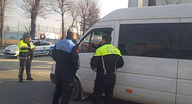 Güzergah ihlali yapanlara cezai işlem uygulandı