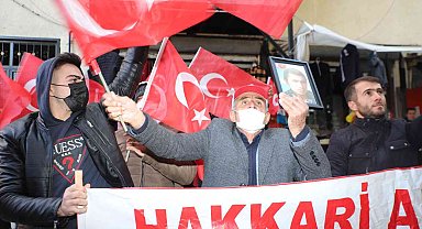 Hakkarili annelerin evlat nöbeti 40'ıncı haftada