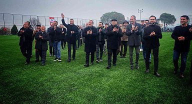 Halilbeyli yeni futbol sahasına kavuştu