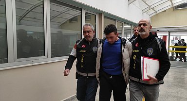 Halk otobüsü şoförünü darp eden saldırgan adliyeye sevk edildi