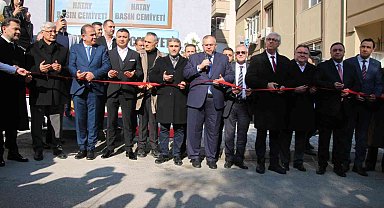 Hatay Basın Cemiyeti binası törenle açıldı