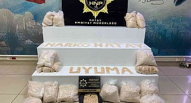 Hatay polisi bir yılda 4 bin 869 operasyonla uyuşturucuya darbe vurdu