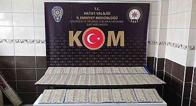 Hatay'da 35 bin 550 sahte dolar ele geçirildi