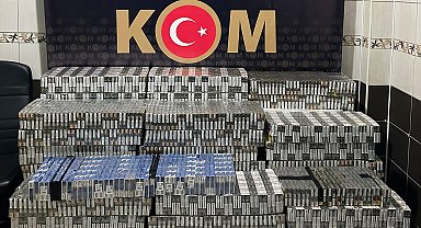 Hatay'da 4 bin 800 paket kaçak sigara ele geçirildi