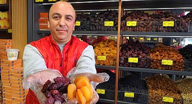 Havalar soğuyunca enerji ve sağlık deposu kuru meyvelere talep arttı