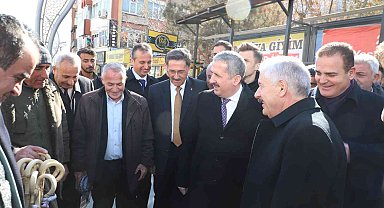 Hazine ve Maliye Bakan Yardımcısı Gürcan esnafı ziyaret etti