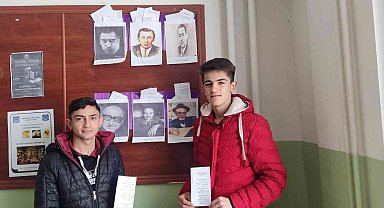 Hisarcık ÇPL'de "Şairini Seç, Şiirini Oku" etkinliği