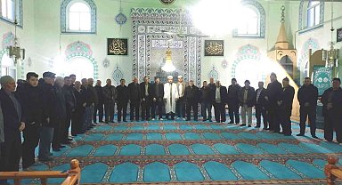 Hisarcık Şeyhler köyünde sabah namazı buluşması ve yağmur duası