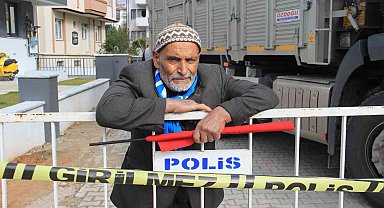 Hüseyin Dede, 87 yıllık ömrünün en heyecanlı gününü yaşadı