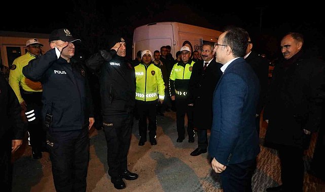 İçişleri Bakan Yardımcısı Çataklı, Konya'da yeni yılda emniyet ve jandarma personeli ile bir araya geldi