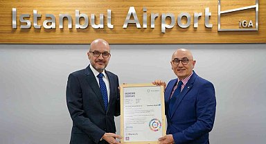 İGA İstanbul Havalimanı'na ''GreenStars Sertifikası''