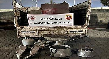 Iğdır'da köylerde hırsızlık: 2 gözaltı