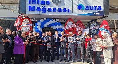 İhlas Mağazası'nın 162'nci şubesi Kozan'da açıldı