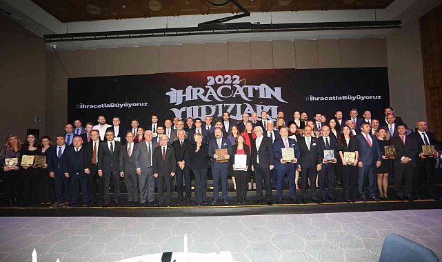 İhracatın yıldızları ödüllerine kavuştu