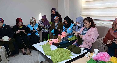 İhtiyaç sahiplerini ısıtmaya gönüllü oldular