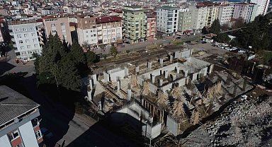 İlkadım Spor Kompleksi'nde çalışmalar hızlandı