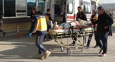 İnşaattan düşen işçi yaralandı